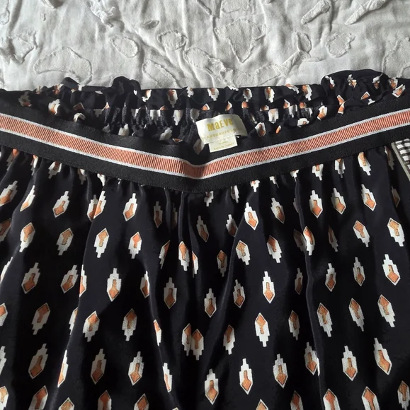 Anthro Wide Leg Pull On Pants - Picture 5 of 5